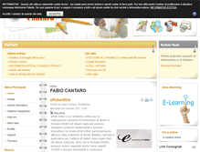 Tablet Screenshot of fabiocantaro.eu